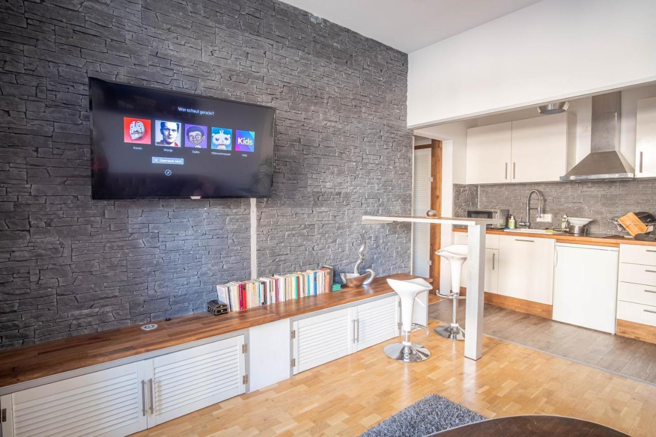 Feelgoodflats Design Apartment In City Center, Central Station Close With Netflix Und Workplace Leipzig Luaran gambar